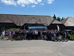 FLR Spectron presents a Sunshine Coach to Oak Lodge School